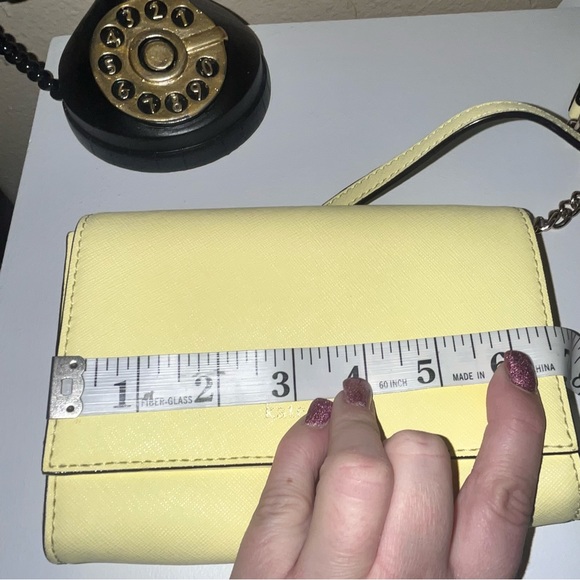 Kate Spade New York Cami crossbody purse in lemonade - Picture 10 of 12